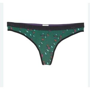 MeUndies Light Me Up Thong Panty Underwear Sz Medium New